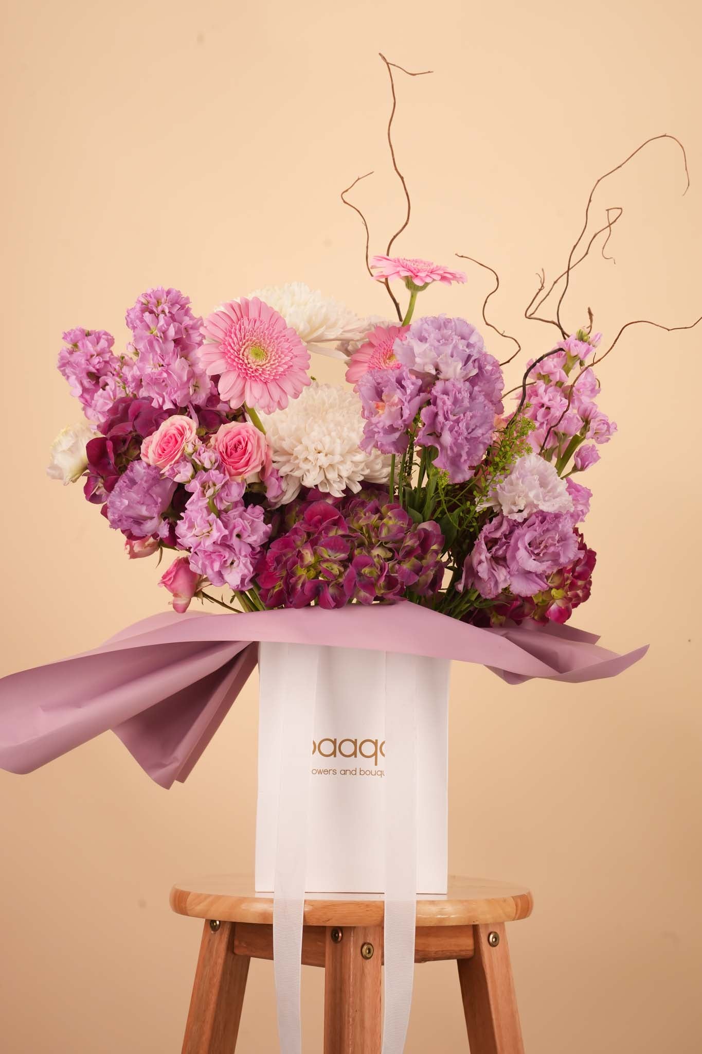 Lavender Bliss Flower Bag