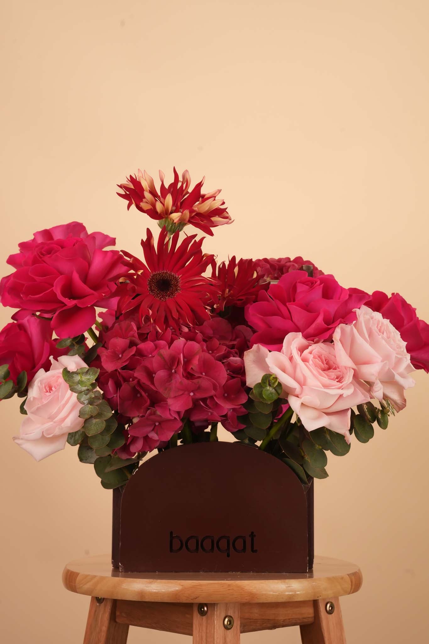 Ruby Romance Floral Box