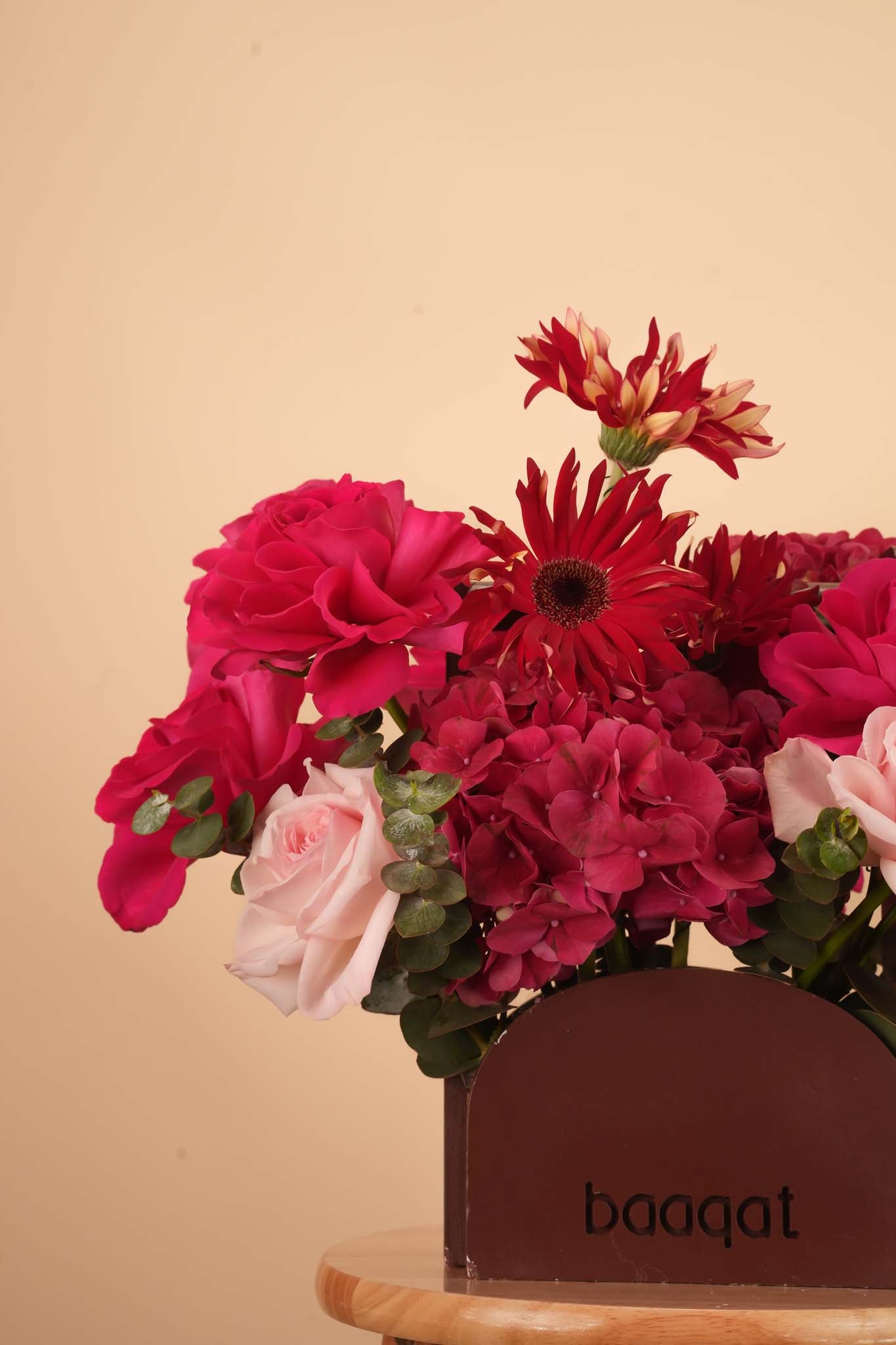 Ruby Romance Floral Box