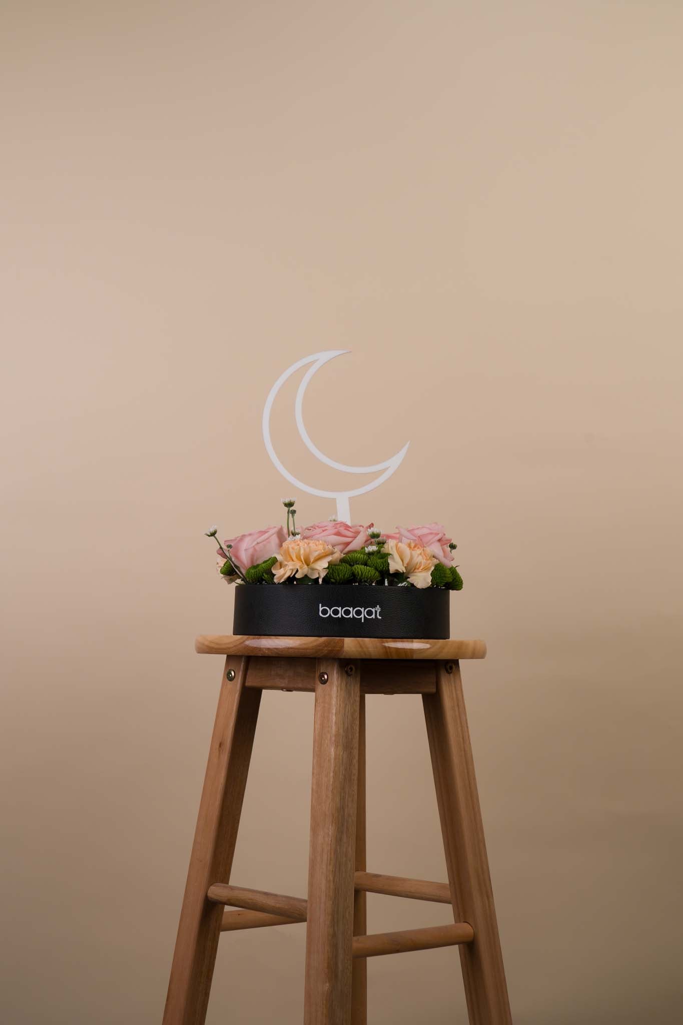 Blush Pink Rose & Carnation Luxury Flower Box