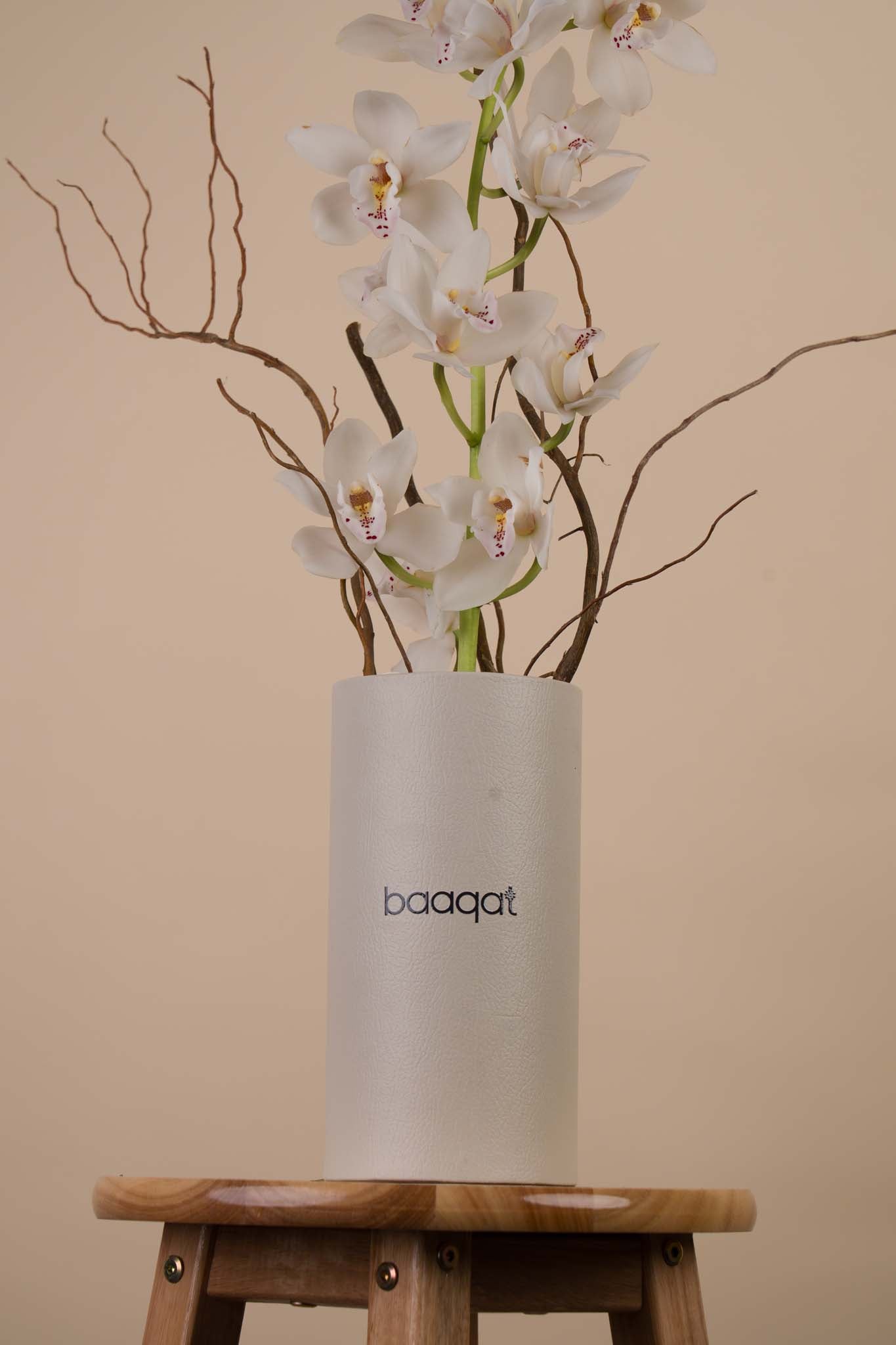 Luxury White Orchid Arrangement