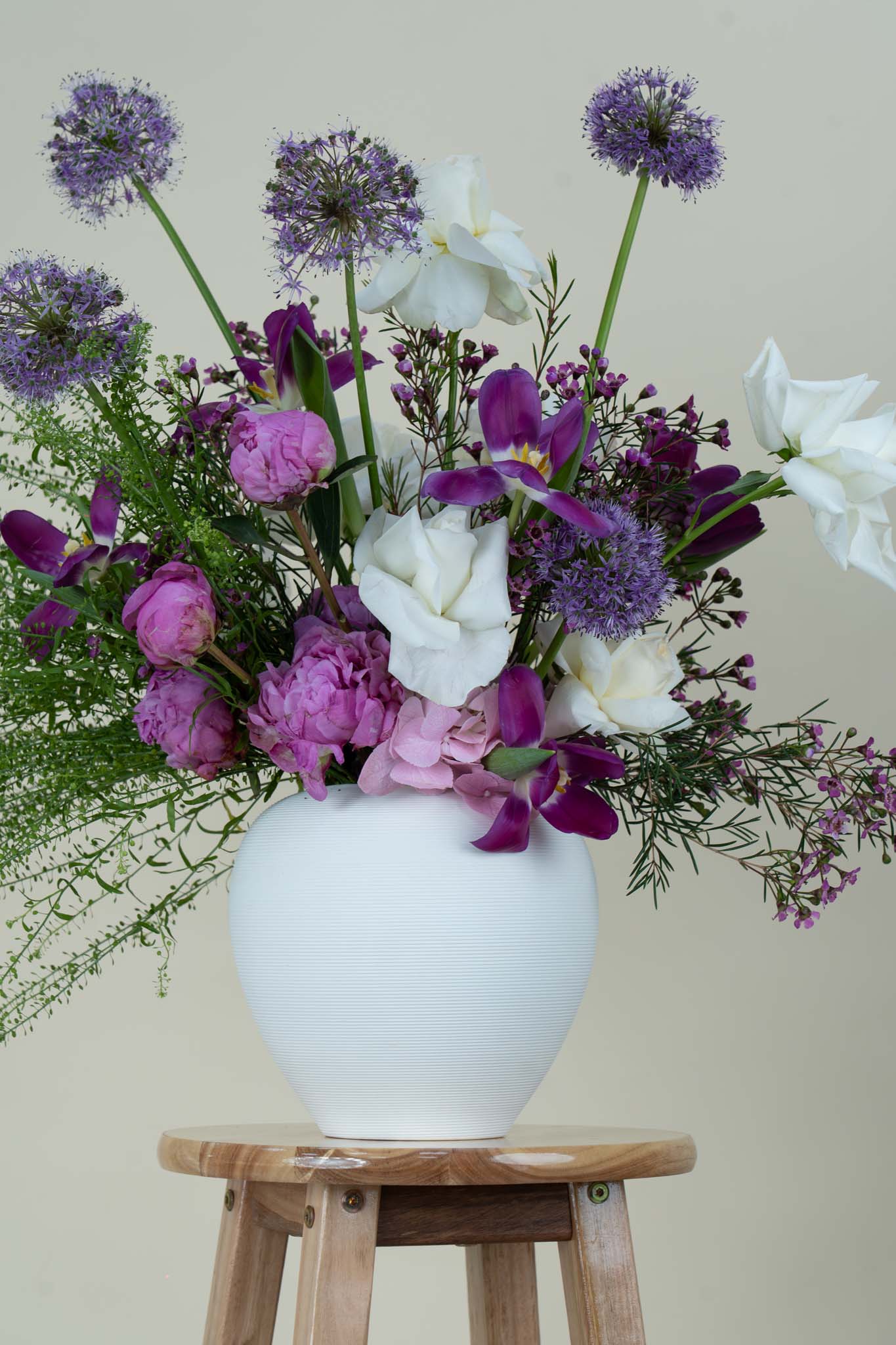 Lavender Whisper Luxury Vase Arrangement