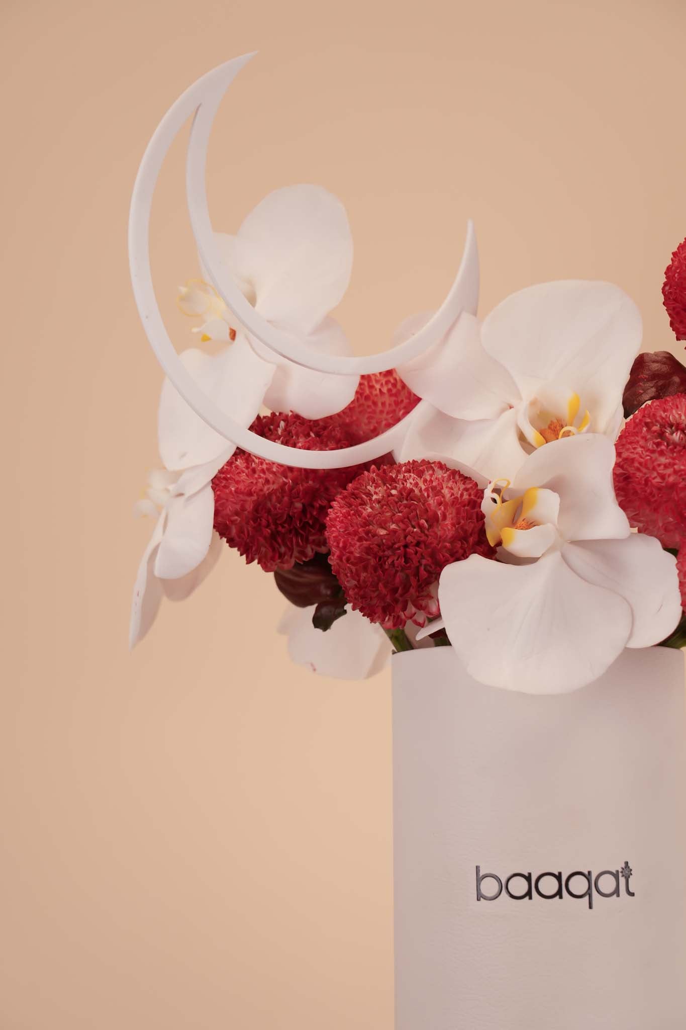Crimson Orchid Elegance