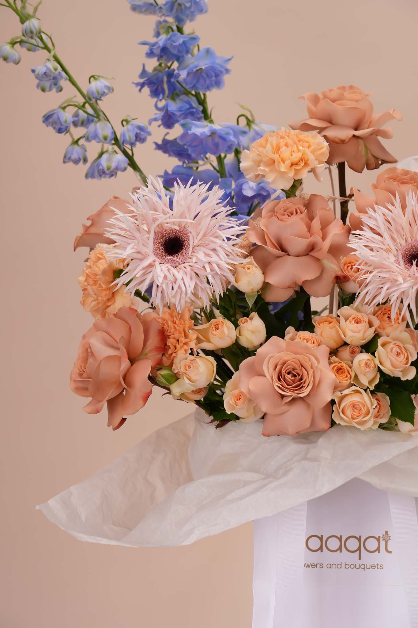 Azure Blush Garden