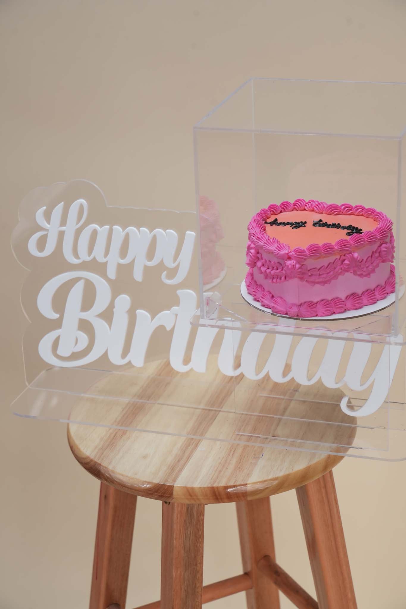 BlushBloom Birthday Stand