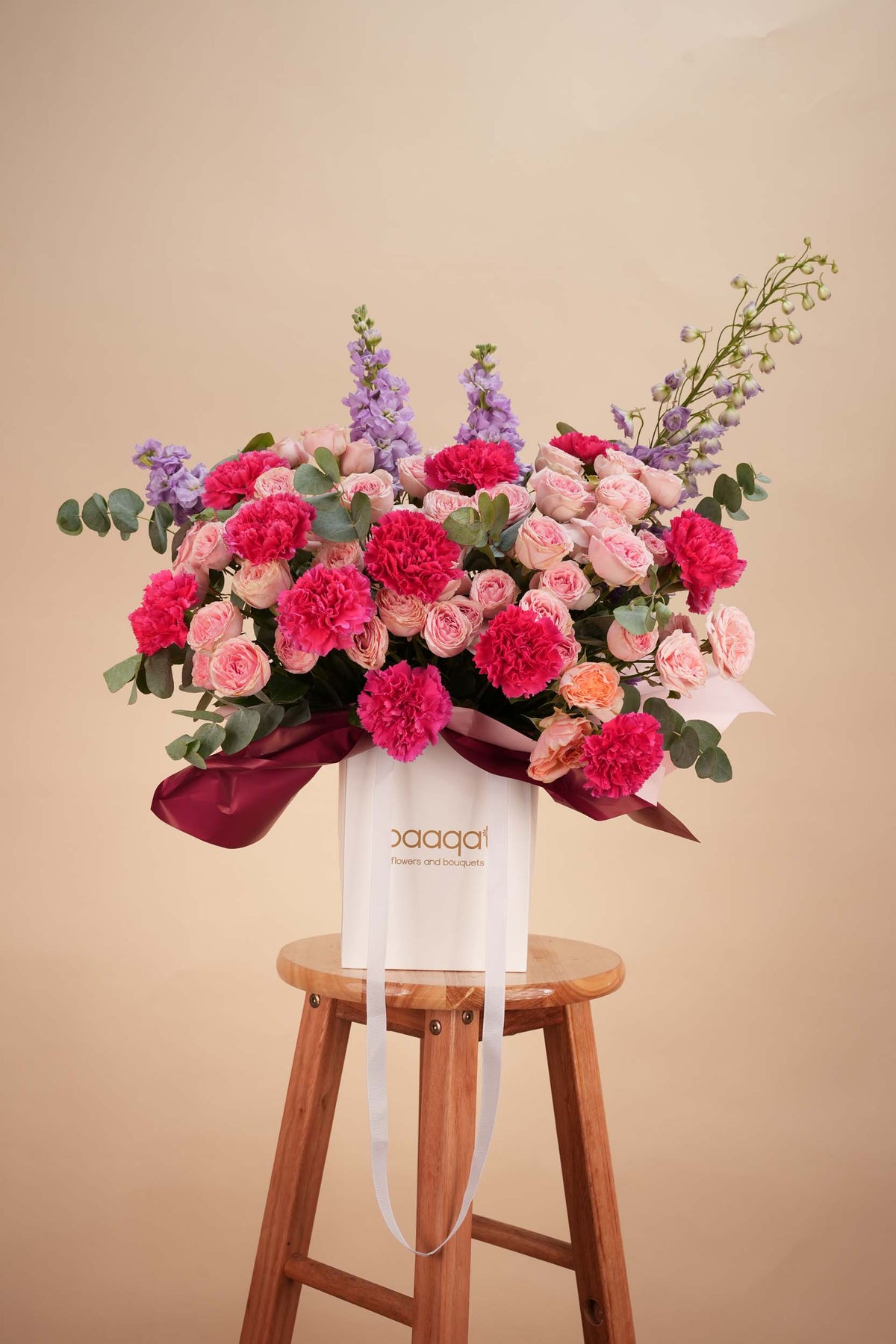 Velvet Pink Harmony Gift Bag