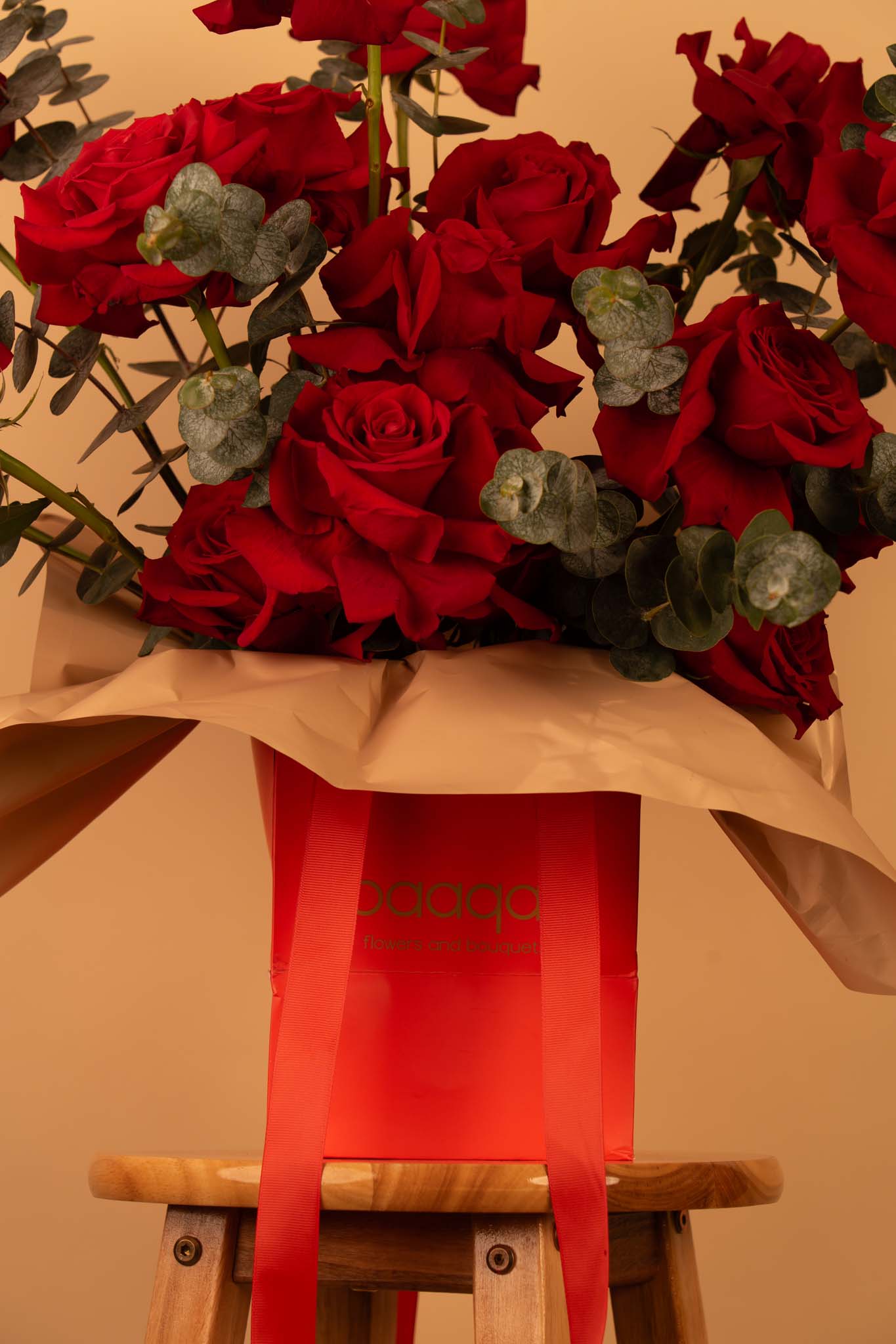 Signature Crimson Rose Bag