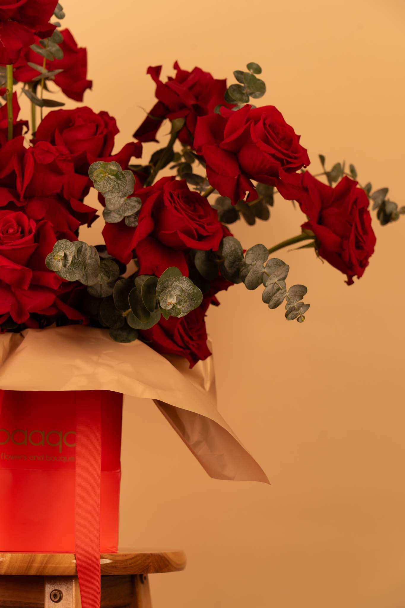 Signature Crimson Rose Bag