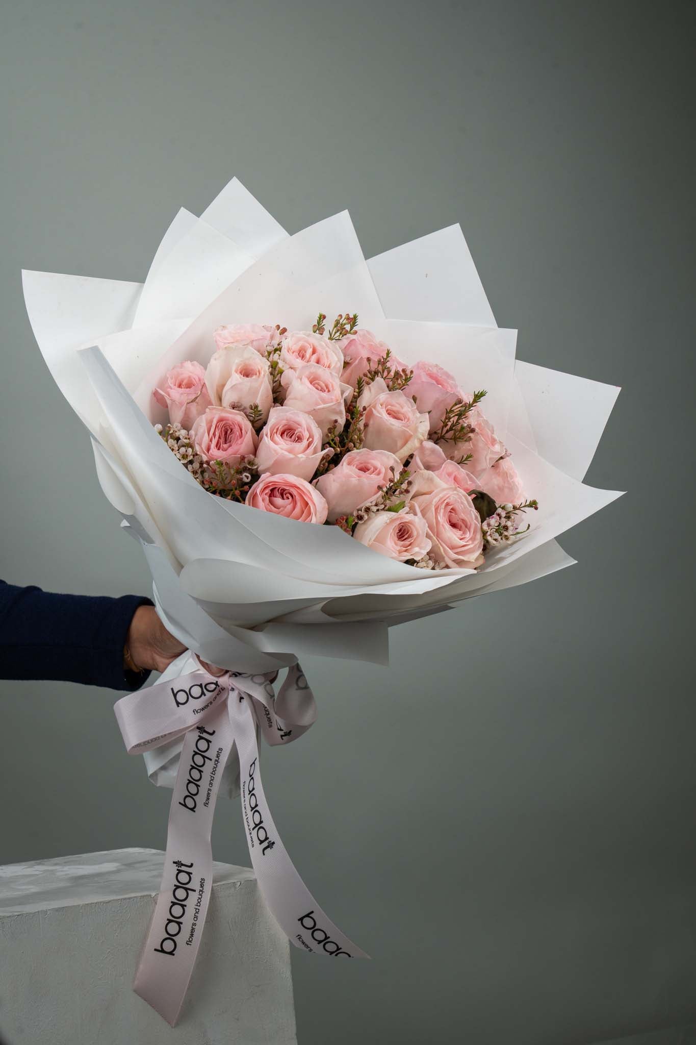 Blush Whisper Rose Bouquet