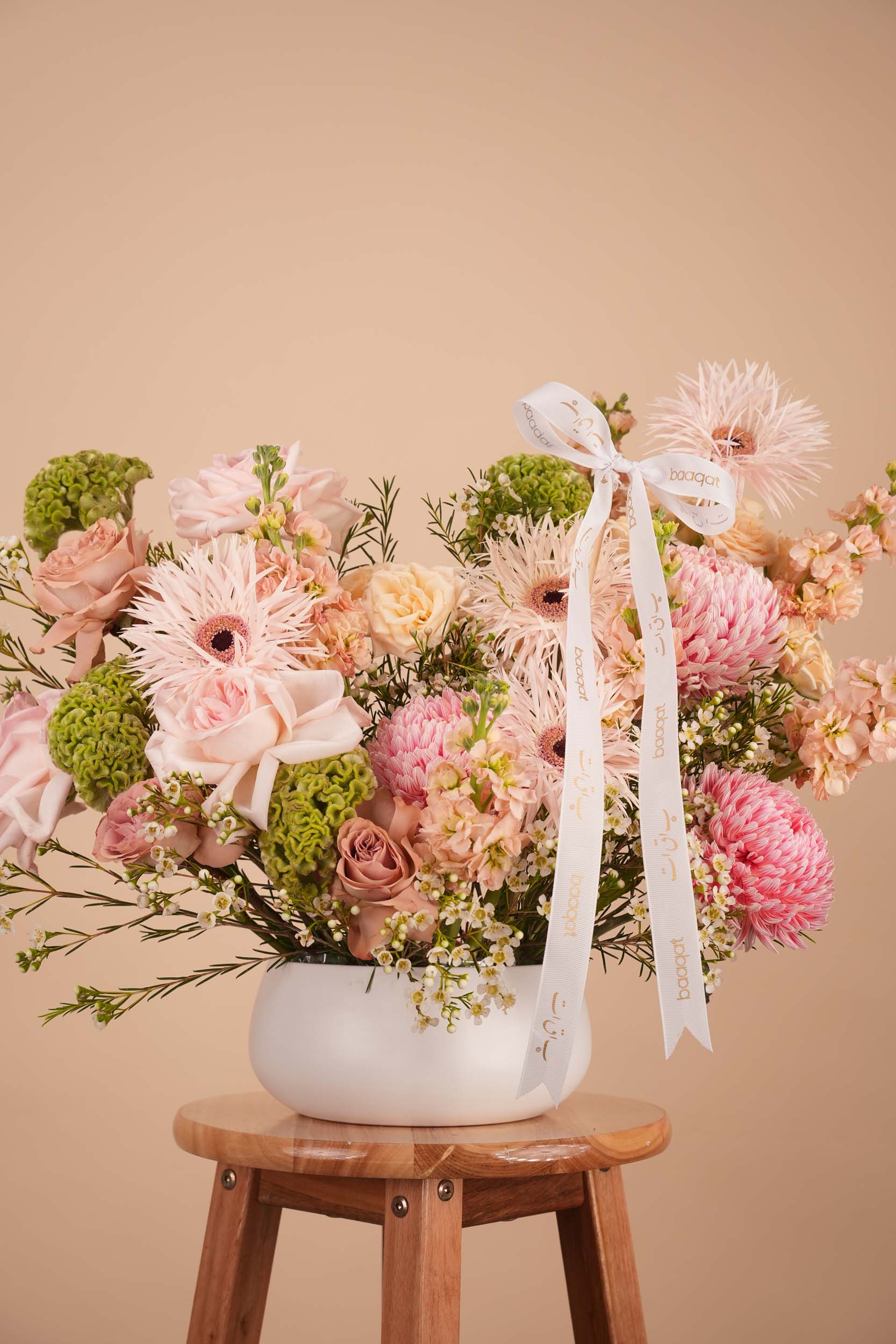 Blush Meadow Flower Vase