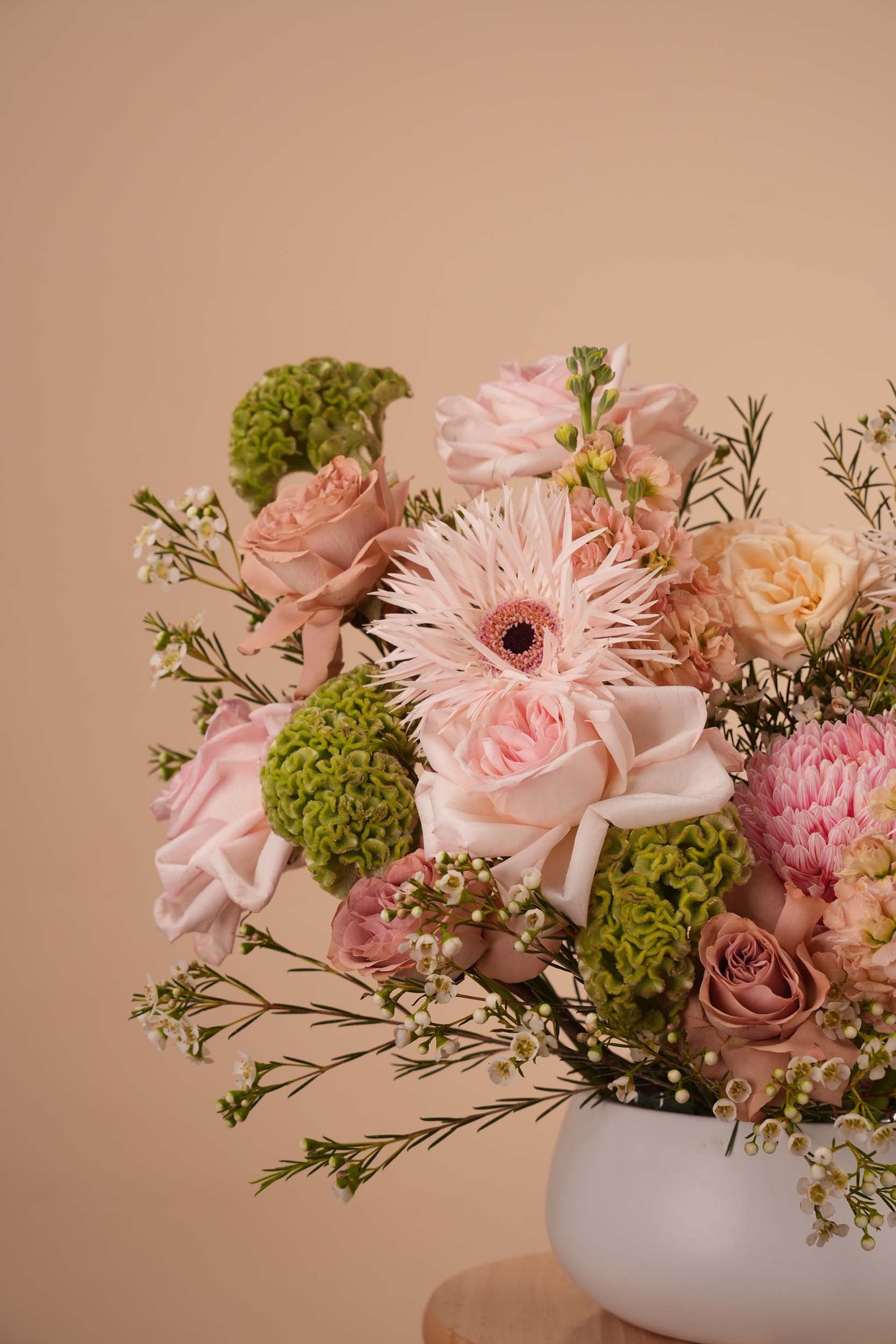 Blush Meadow Flower Vase