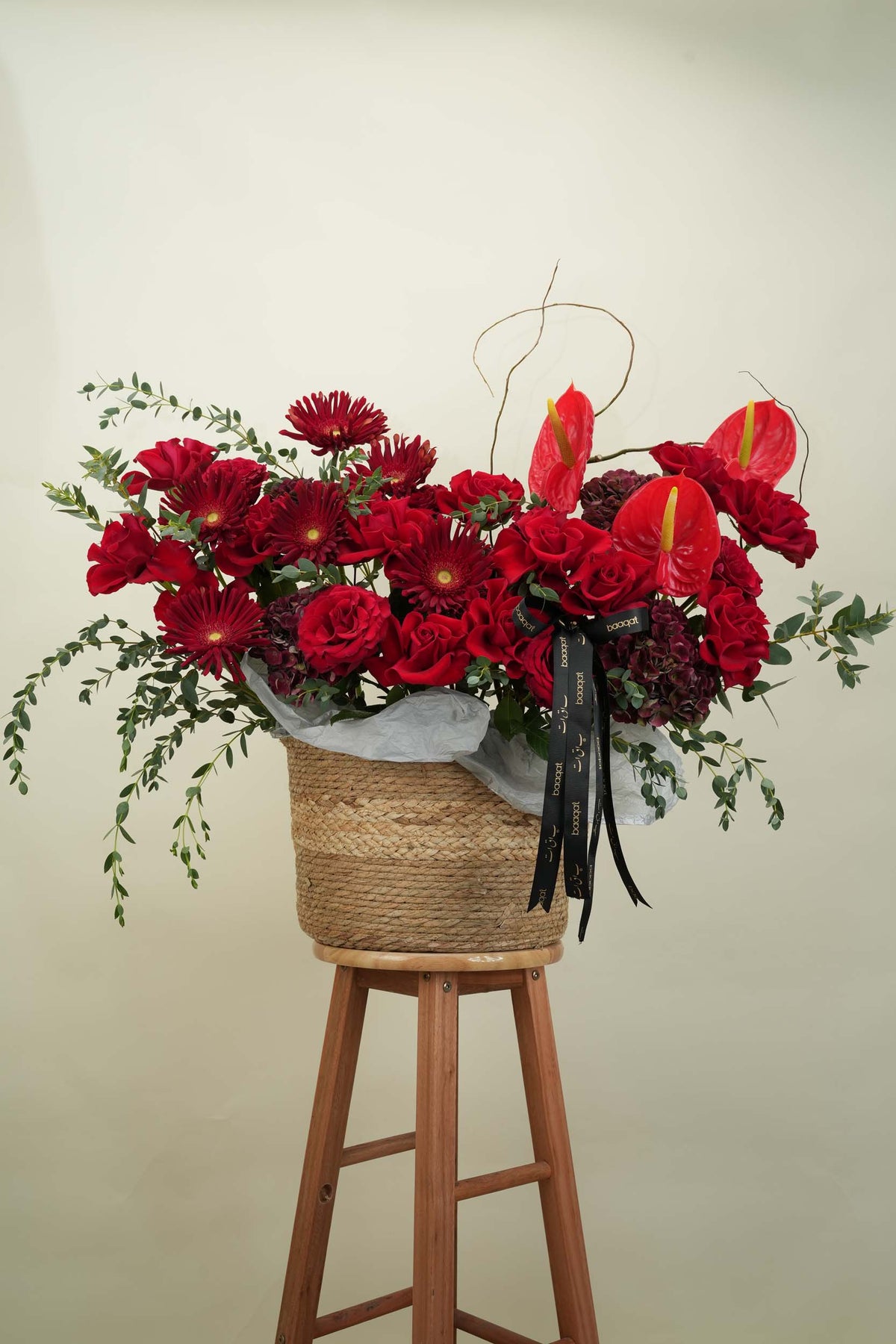 Crimson Majesty Basket