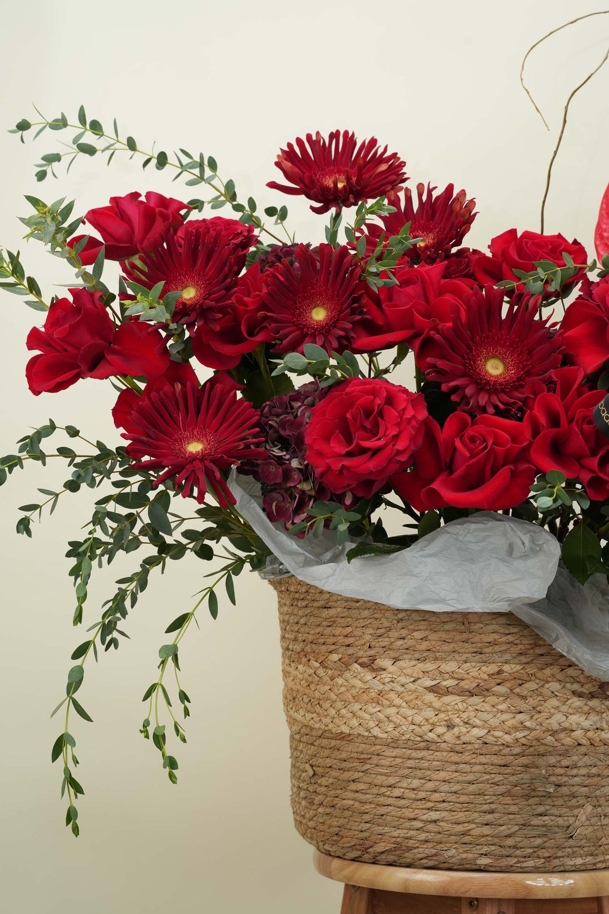Crimson Majesty Basket