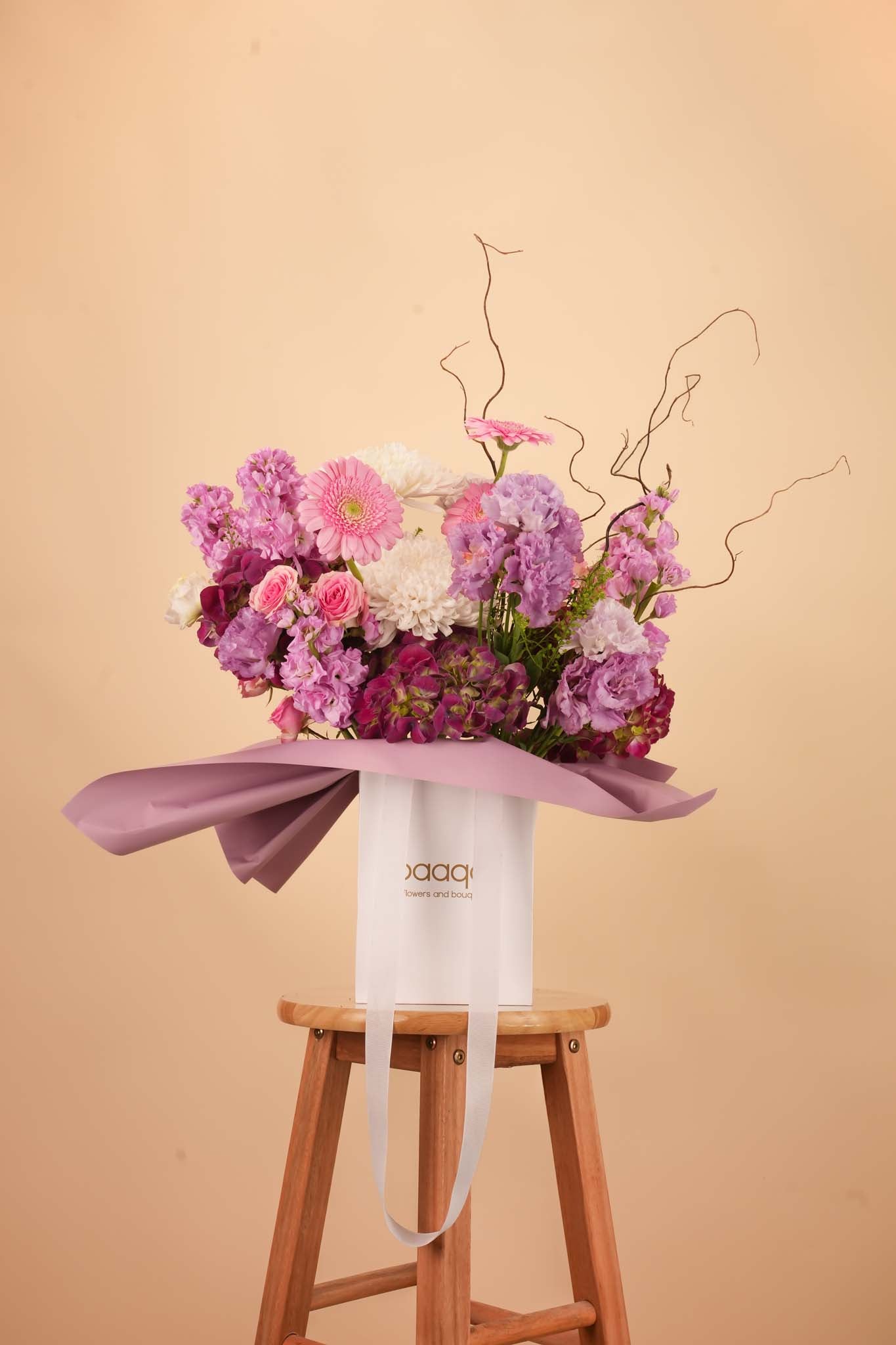 Lavender Bliss Flower Bag