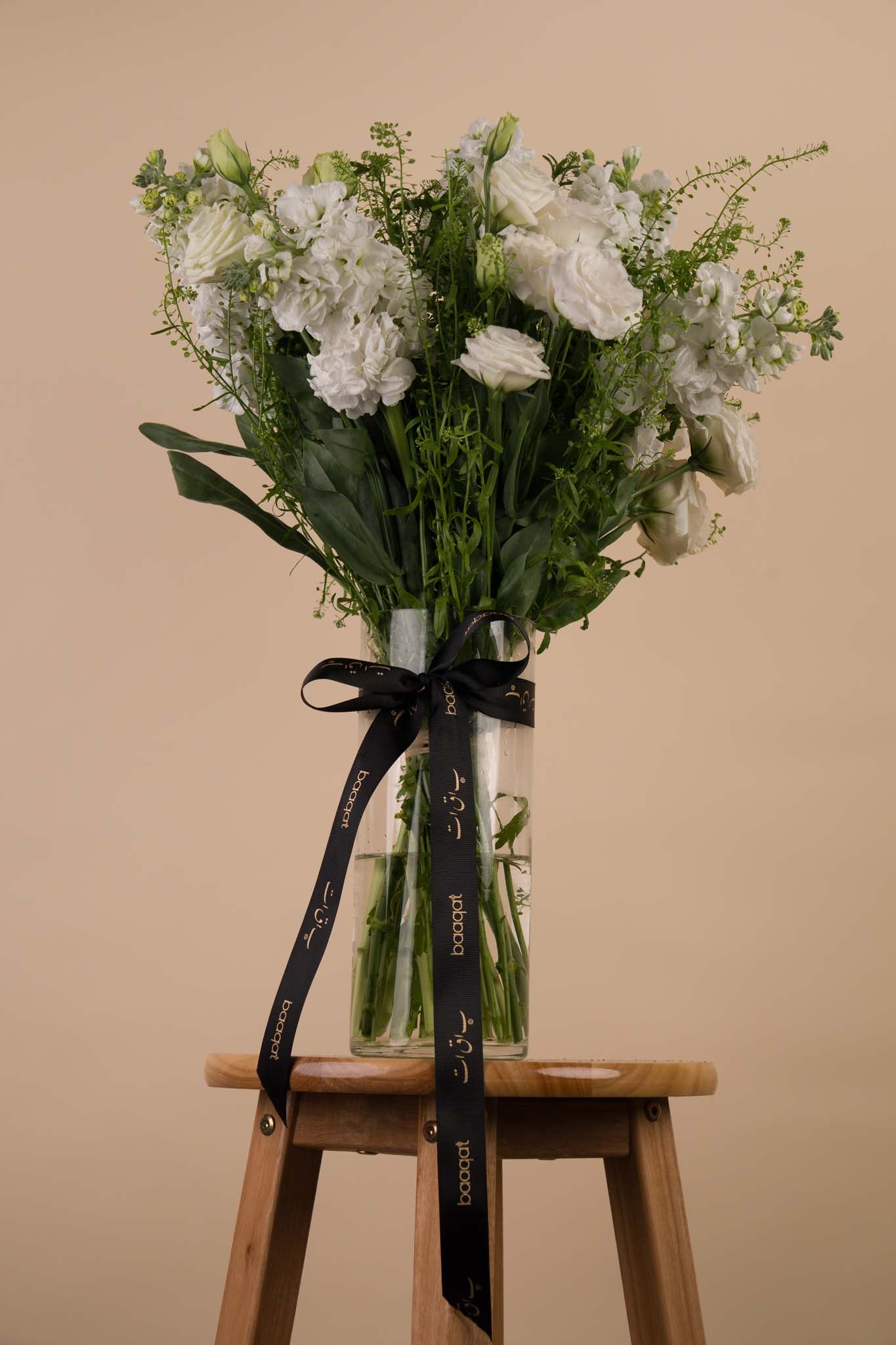 Pure Grace – White Luxury Flower Vase Arrangement