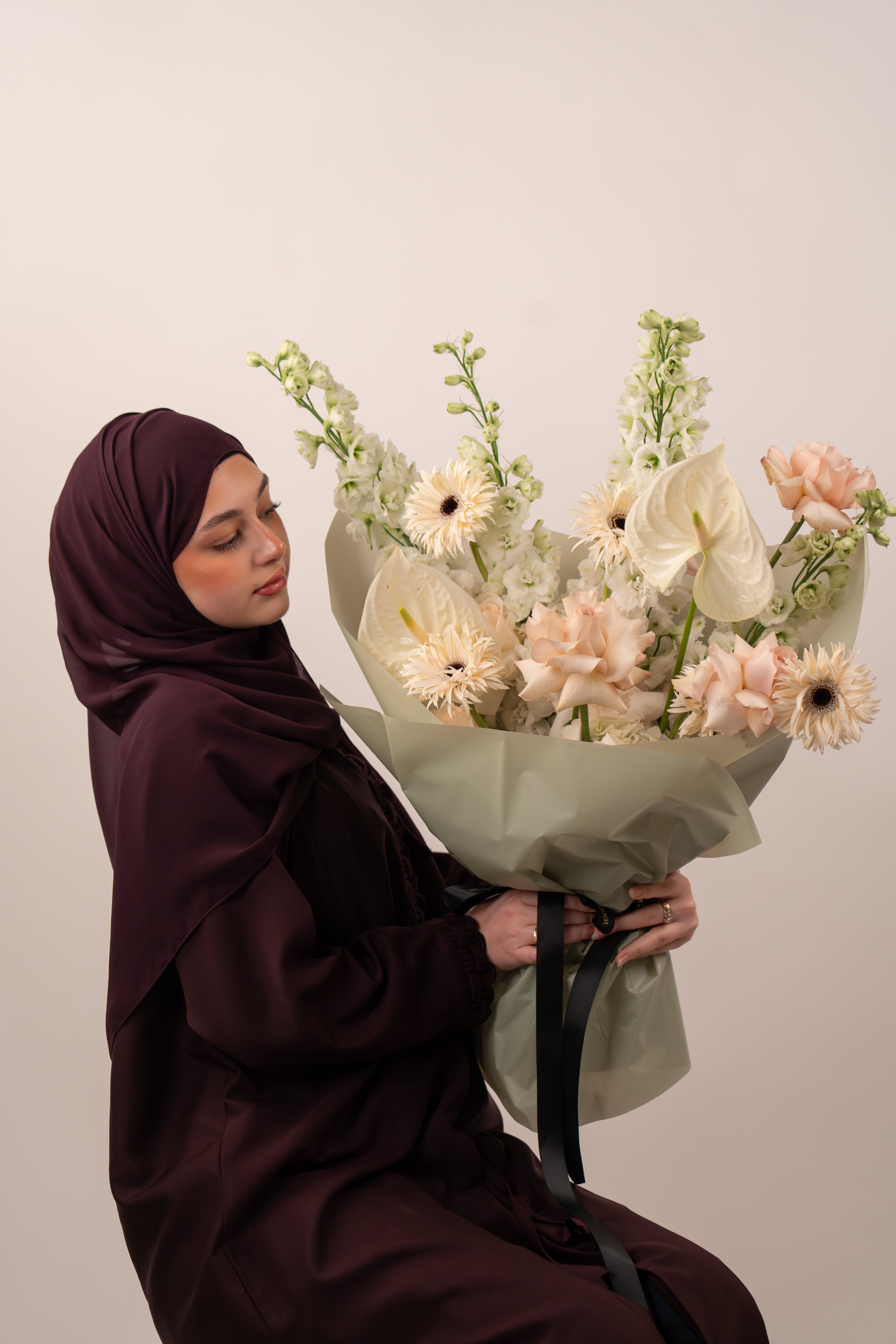 Ivory Whisper Luxury Flower Bouquet