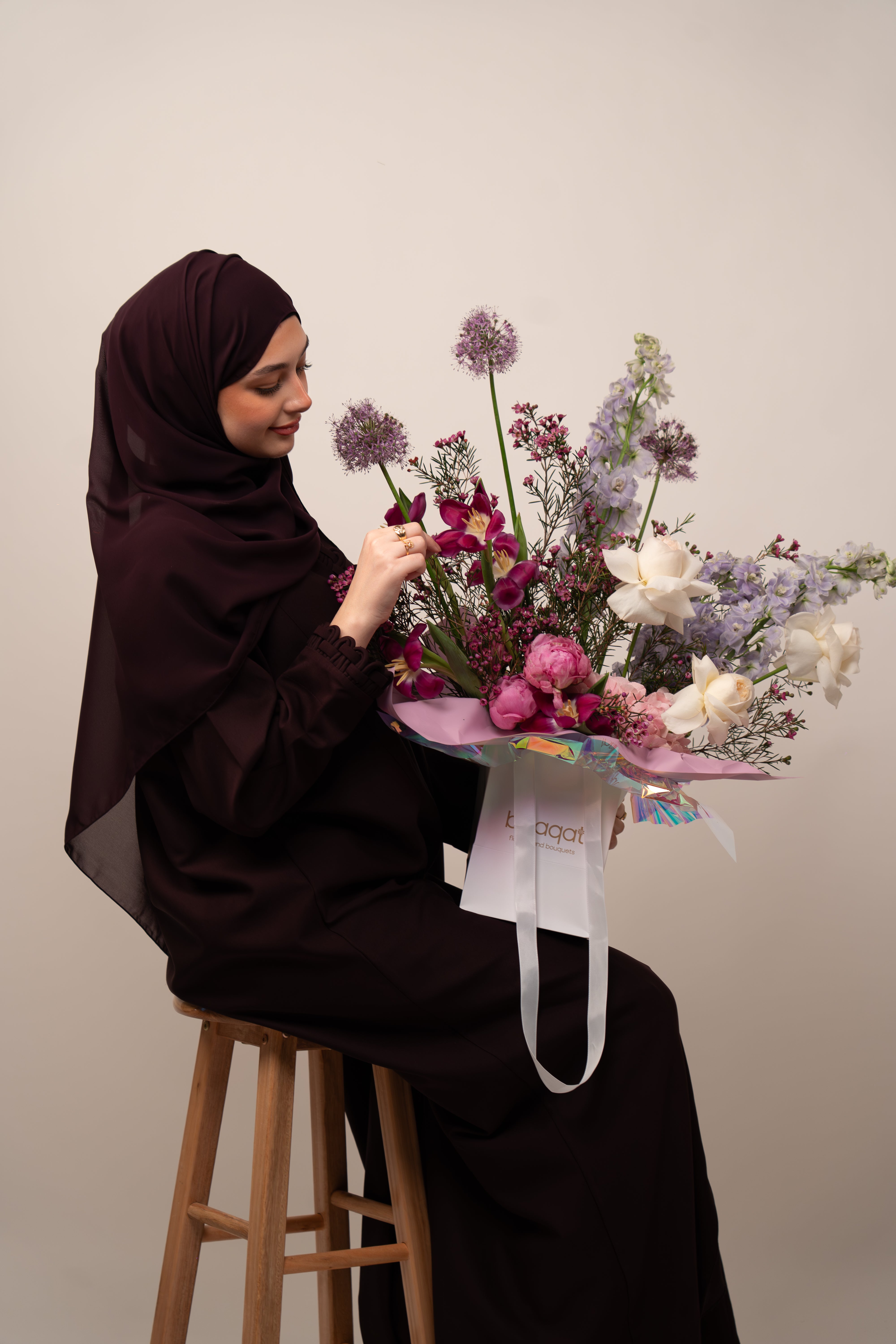 Blooming Grace Flower Bag