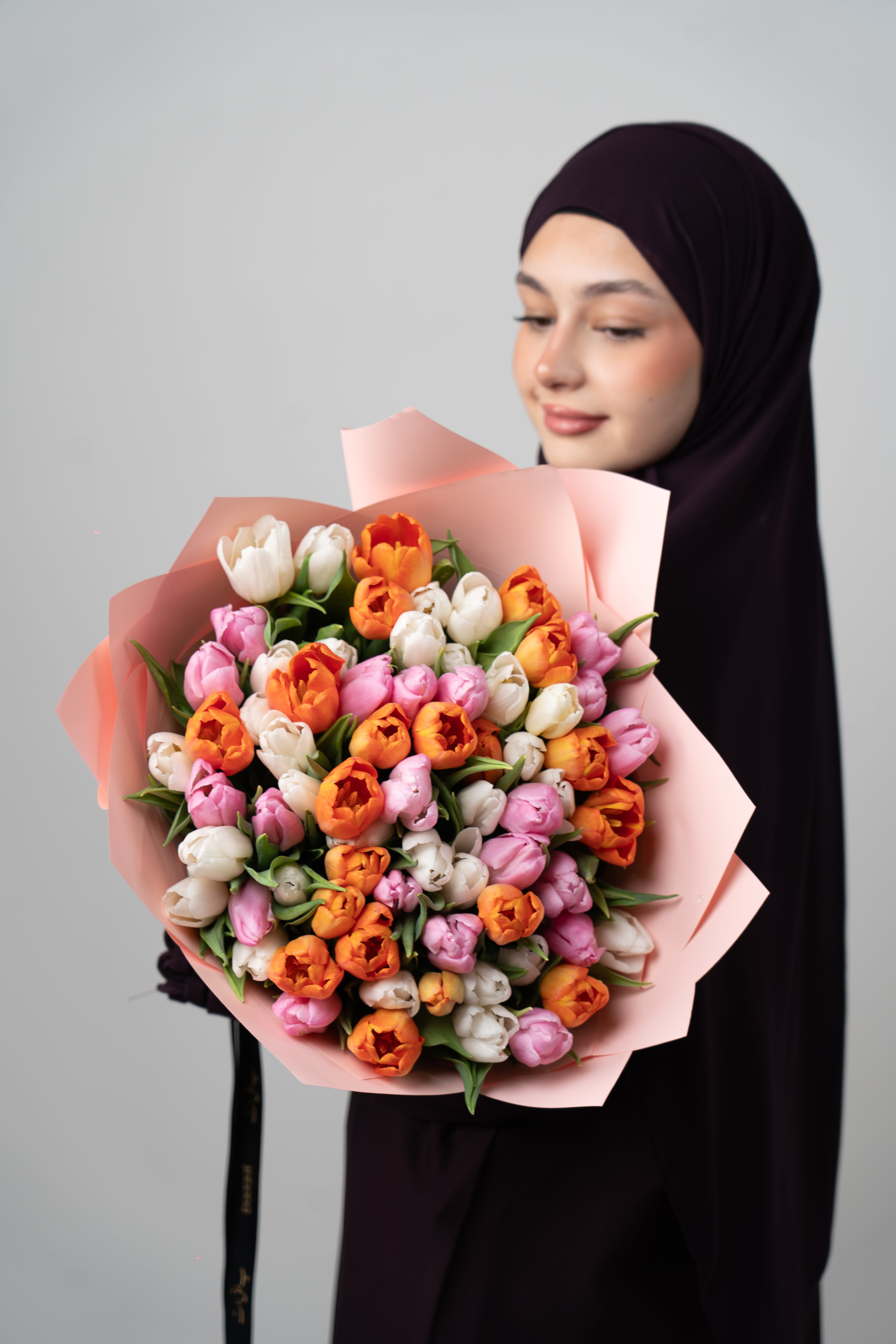 Soft Bloom Tulip Bouquet