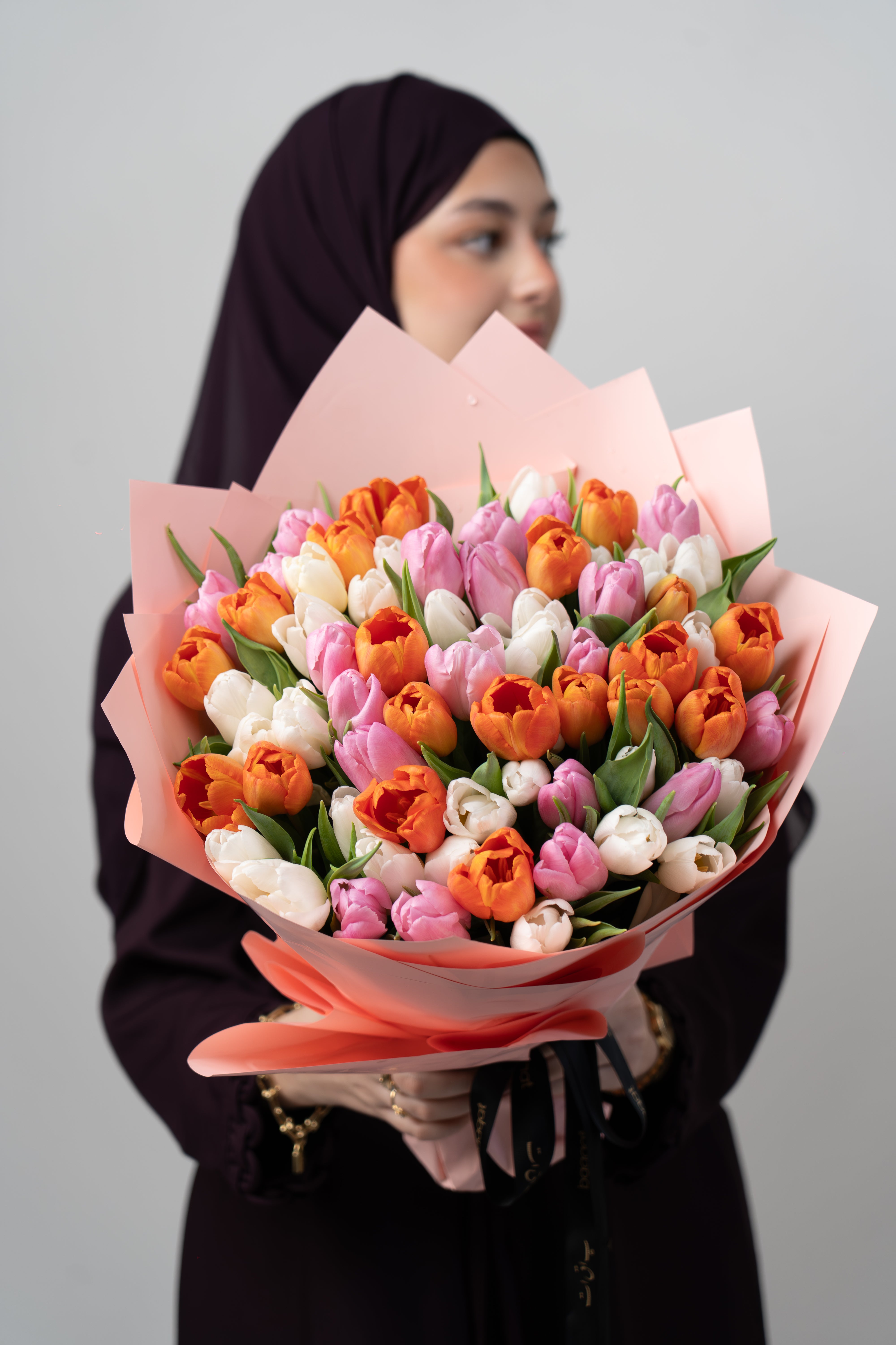 Soft Bloom Tulip Bouquet