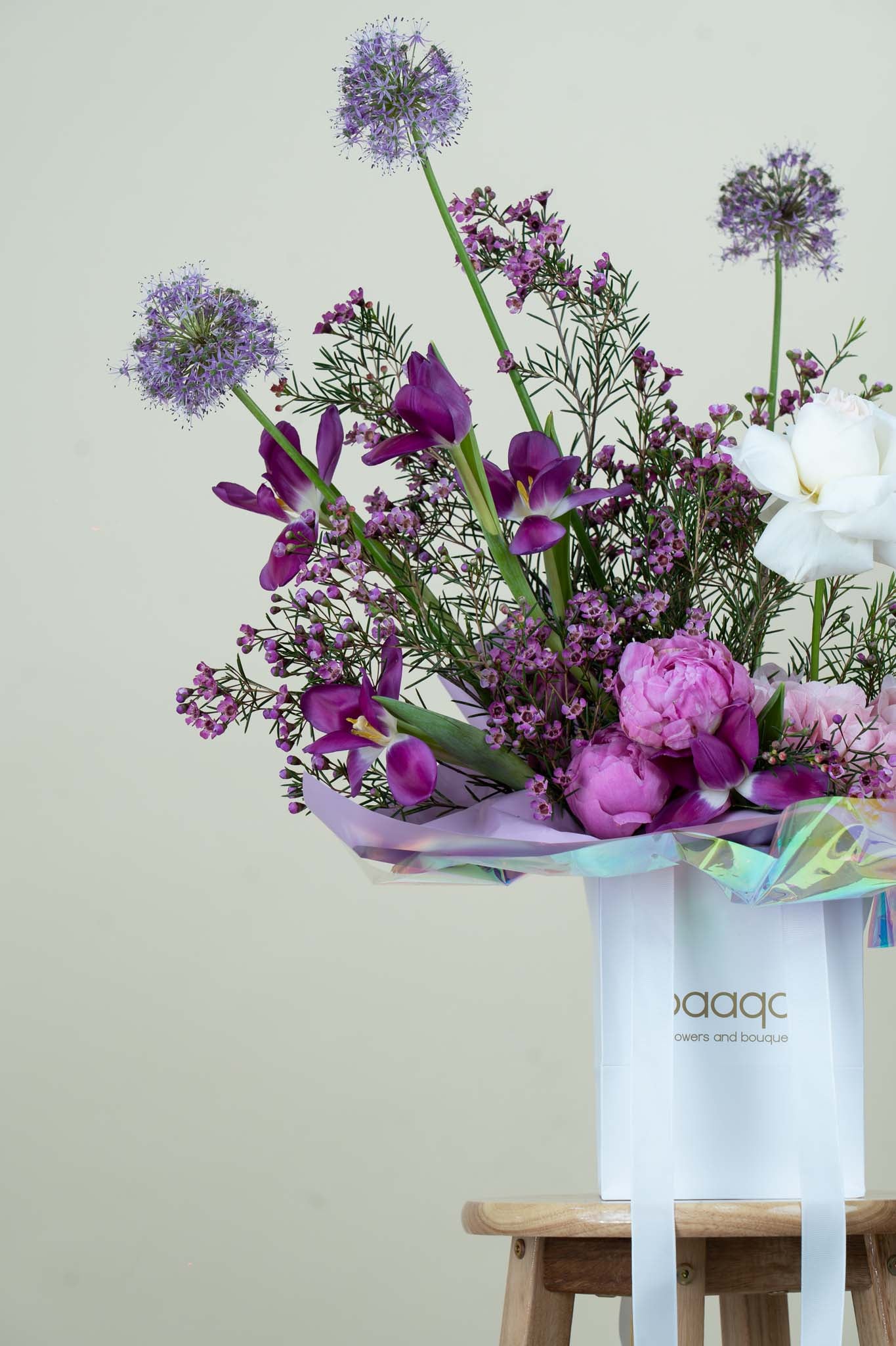 Blooming Grace Flower Bag