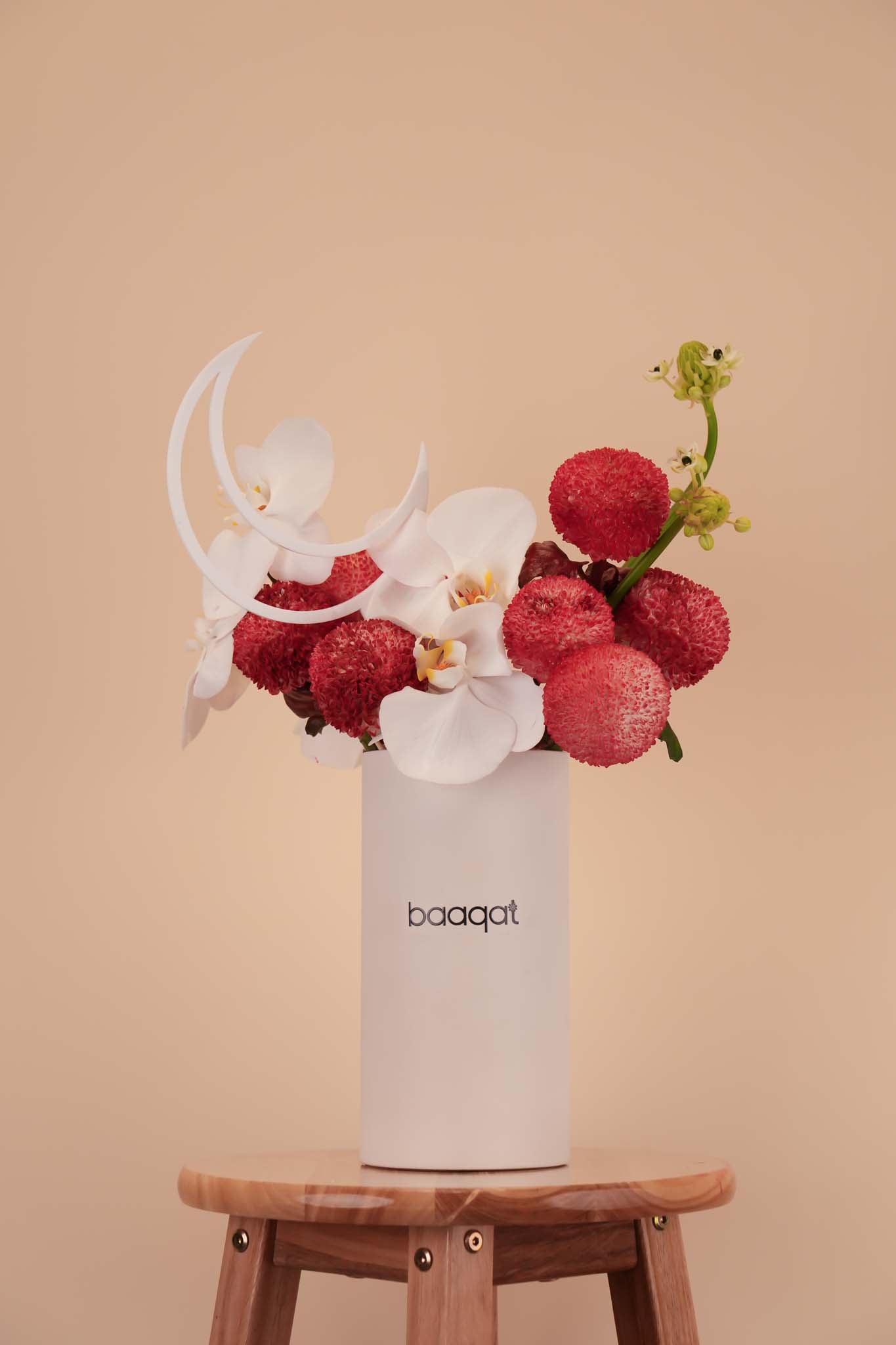 Crimson Orchid Elegance