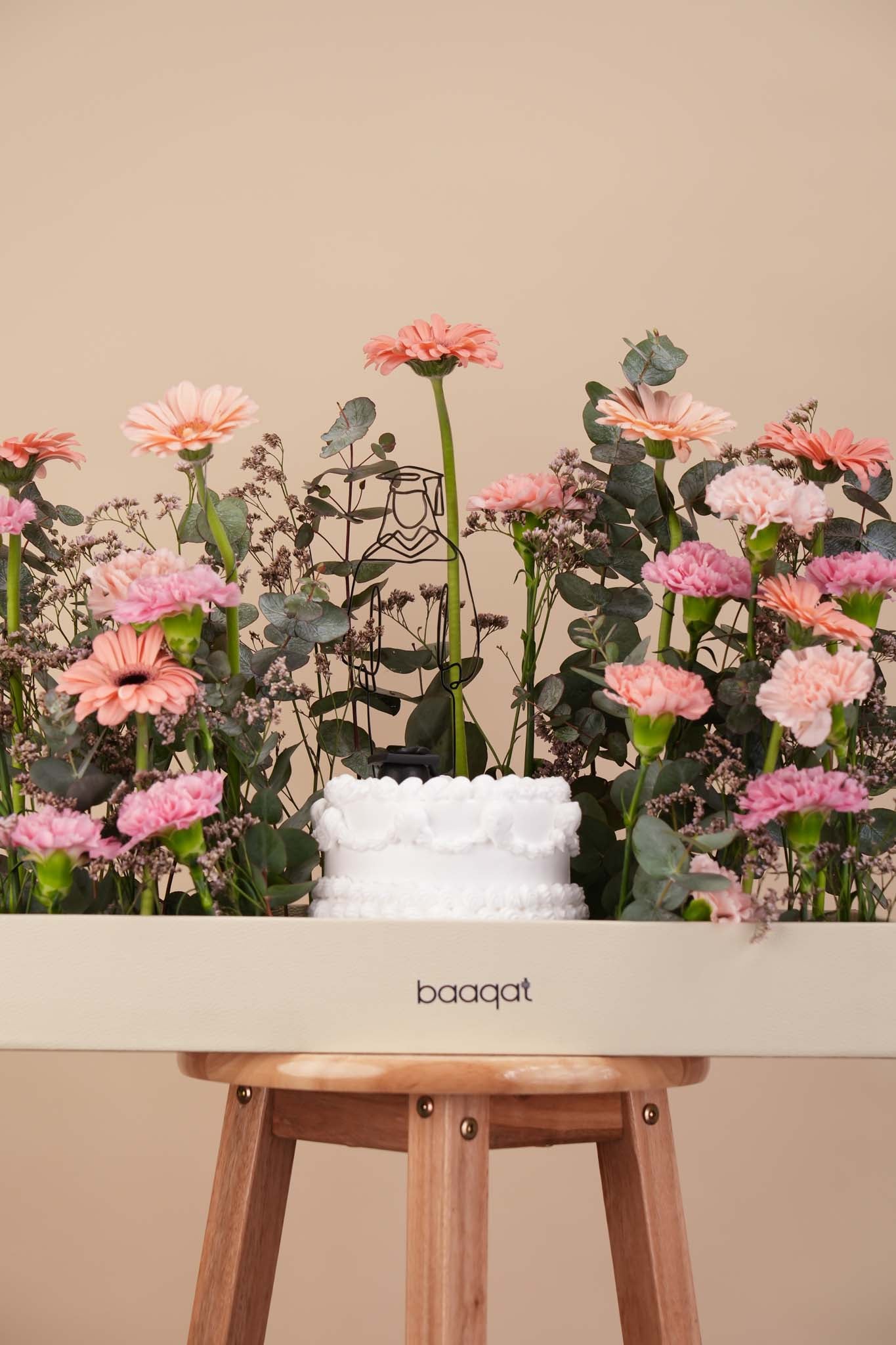 Floral Cake Gift Box