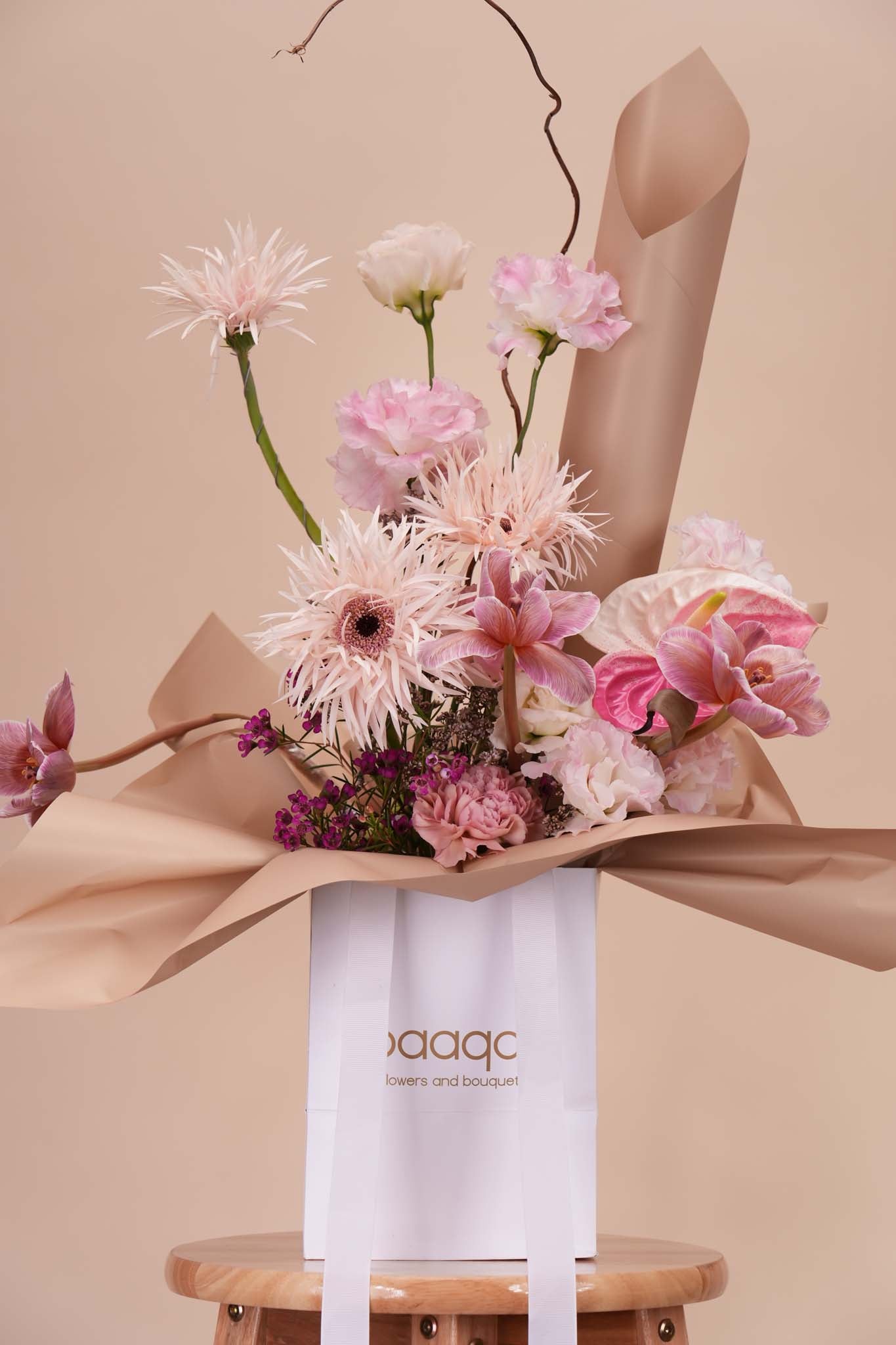 Soft Luxe Floral Bag