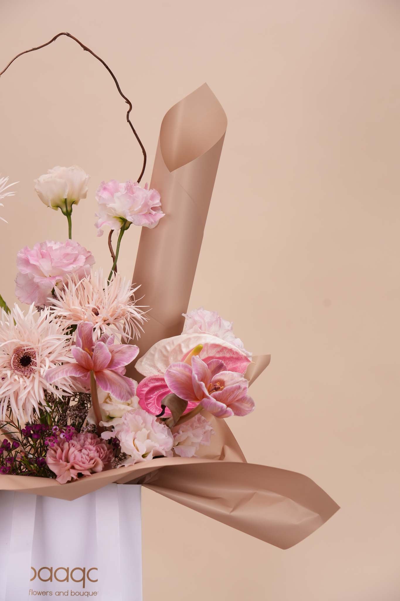 Soft Luxe Floral Bag