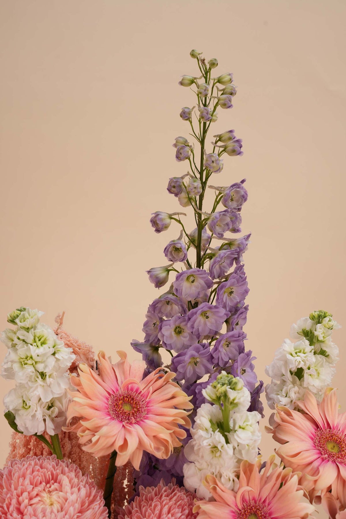 Blush Whisper Floral Tray