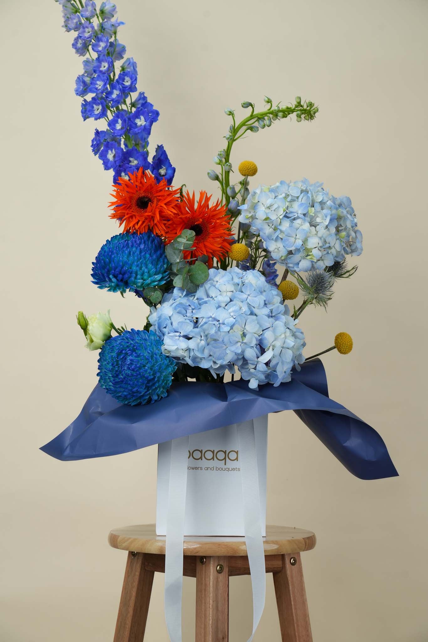 Ocean Bloom Hydrangea Floral Arrangement
