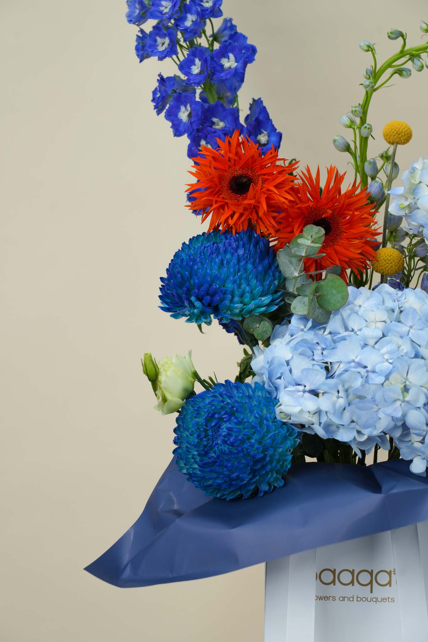 Ocean Bloom Hydrangea Floral Arrangement