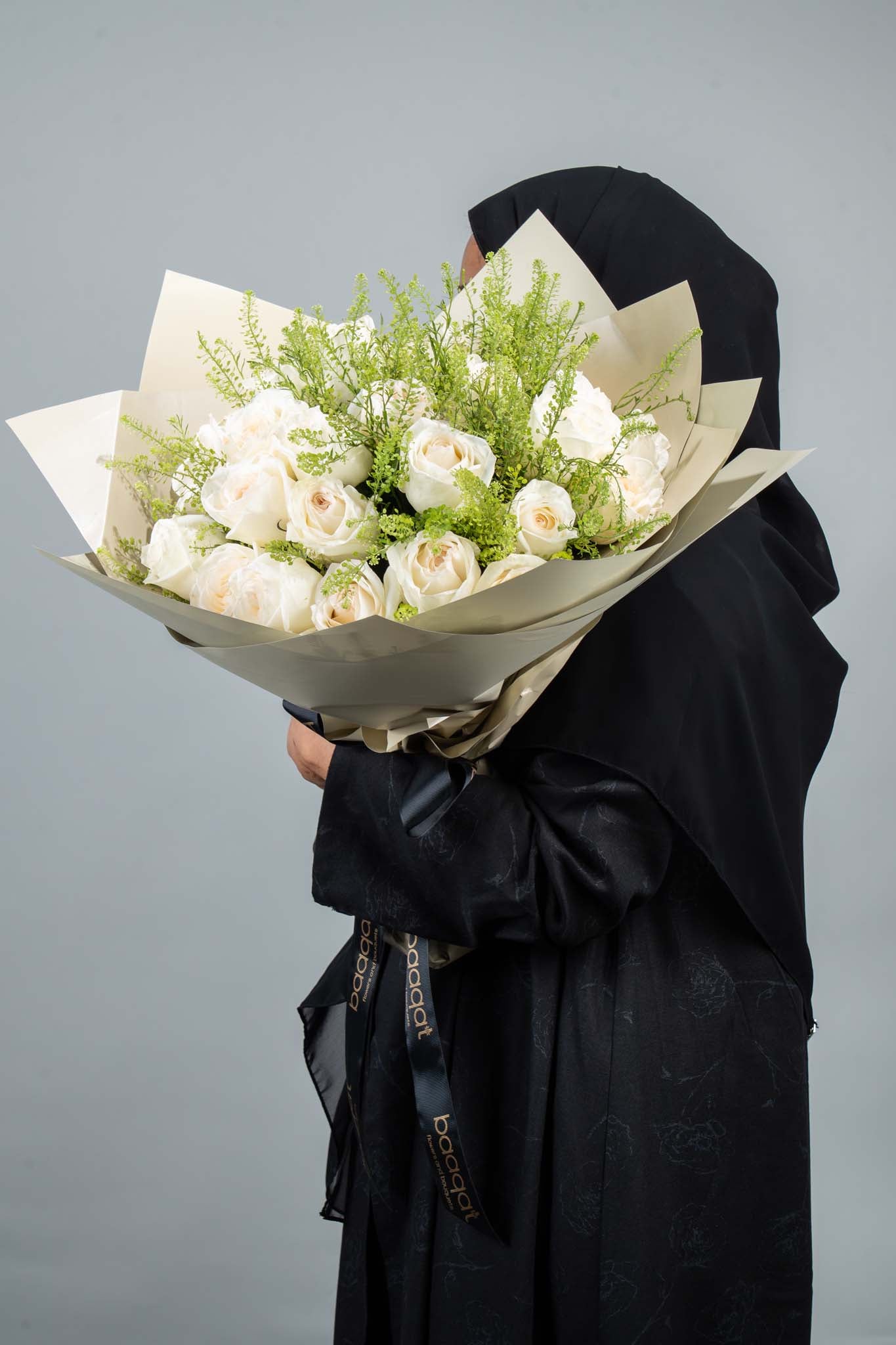 Ivory Grace Rose Bouquet