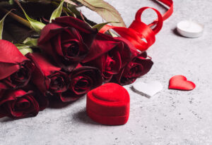 Valentine's Day roses, red Valentine’s Day roses meaning, pink Valentine’s Day roses symbolism, white roses for Valentine's Day, rose color meanings Valentine's Day, best roses to give on Valentine’s Day